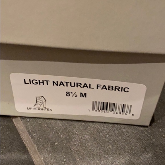 MARC FISHER Suede Caged Chunky Camel Booties - Picture 5 of 5